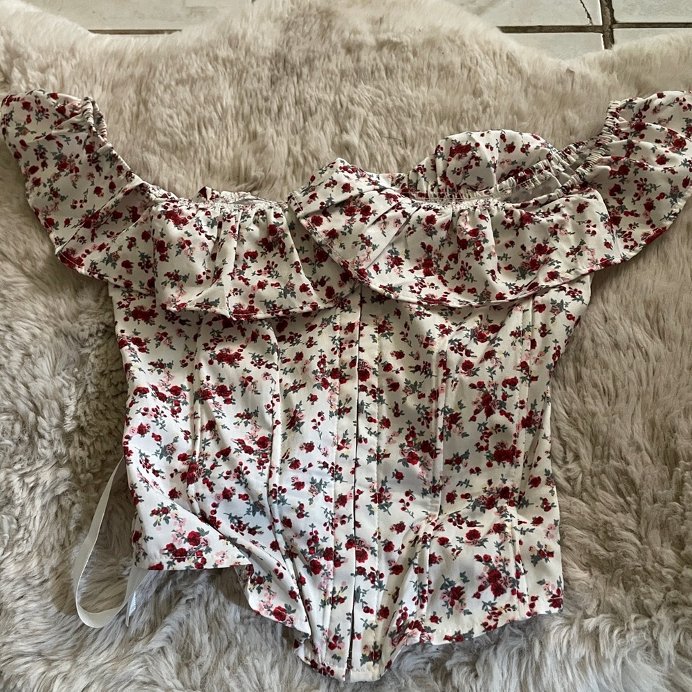 Patterned Corset - Picture 4 of 5